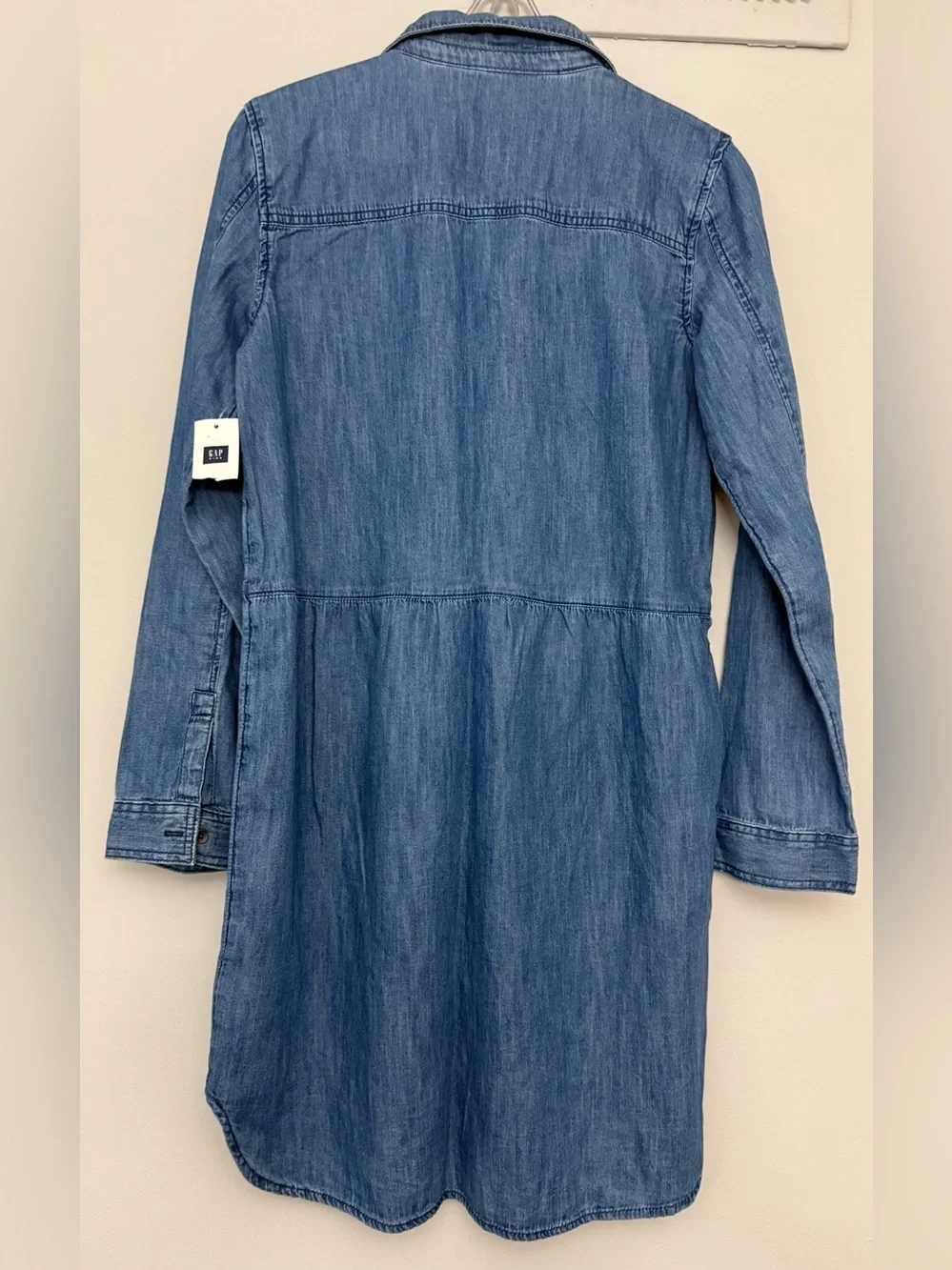 GAP Kids Denim Button-Front Shirt Dress Youth XXL